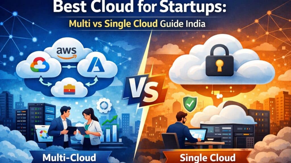 Best cloud for startups: Multi vs Single Cloud Guide India.